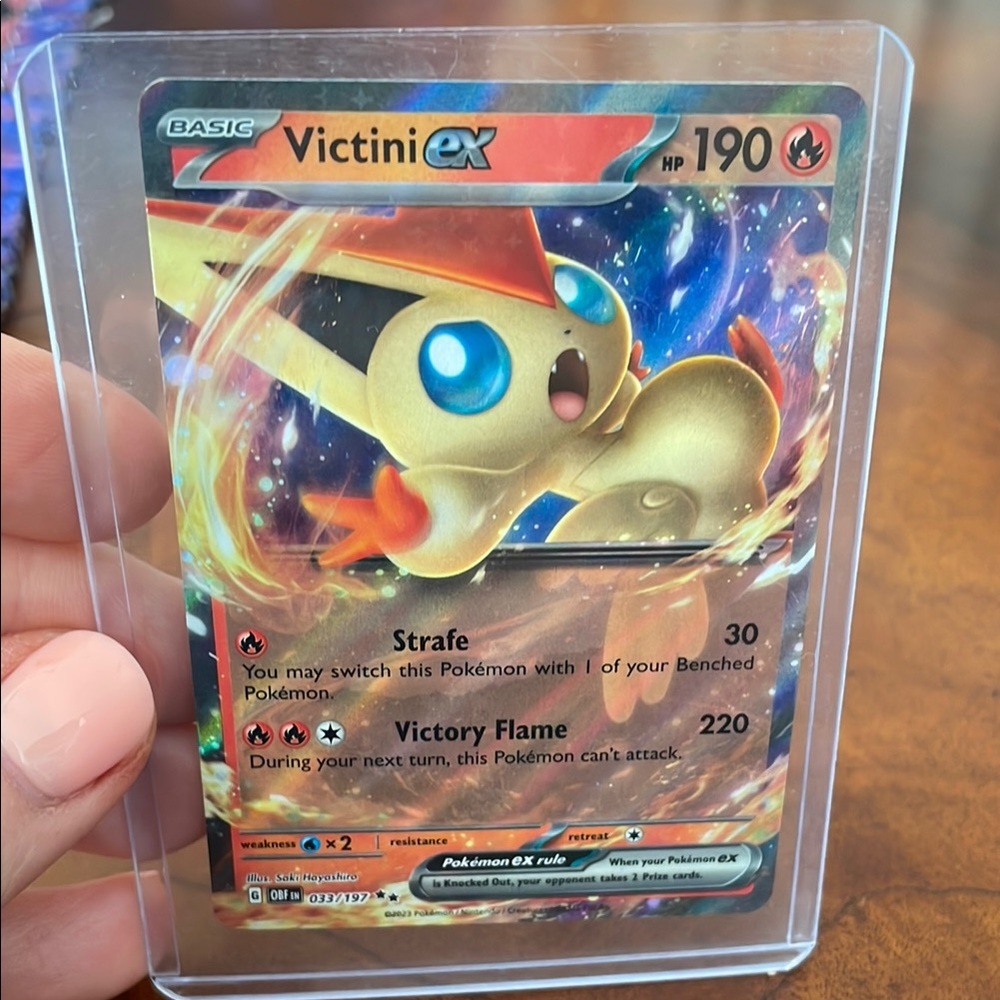Victini EX Pokémon Card Mint - Picture 2 of 3